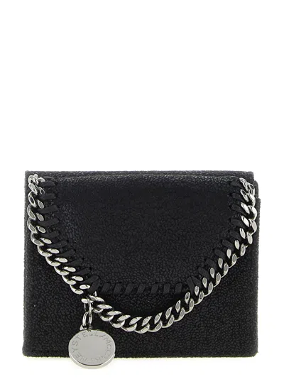 Stella Mccartney Falabella Wallet In Black