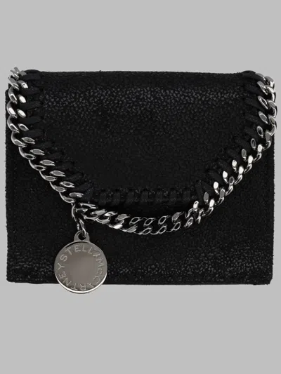Stella Mccartney Falabella Wallet In Black