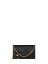 Stella Mccartney Falabella Wallet Crossbody Bag In Black