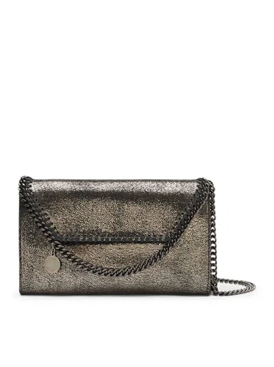 Stella Mccartney Falabella Wallet Crossbody Bag In Blue