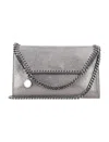 Stella Mccartney Falabella Wallet Crossbody Bag In Gray