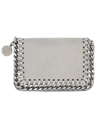 Stella Mccartney "falabella" Wallet In Gray