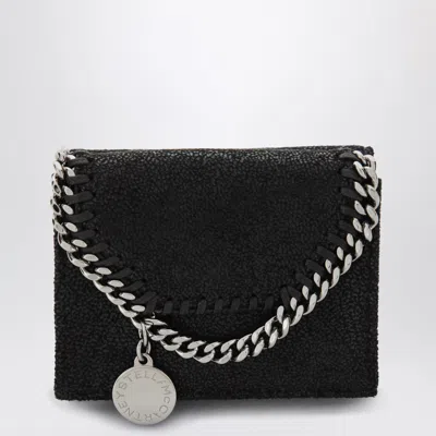 Stella Mccartney Falabella Wallet In Black