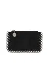 Stella Mccartney Falabella Wallet In Black In Negro