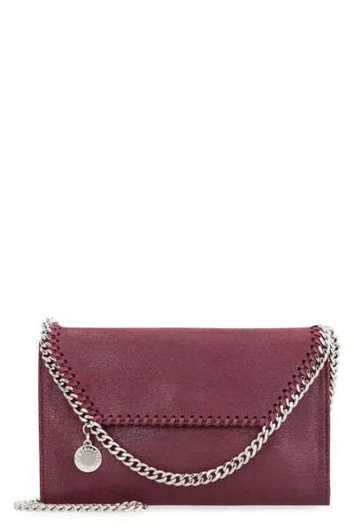Stella Mccartney Falabella Wallet On Chain In Purple