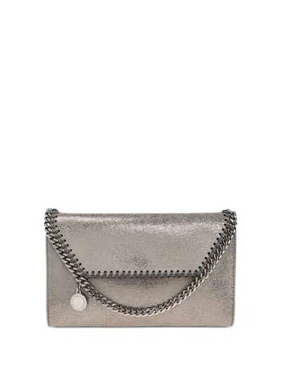 Stella Mccartney Falabella Wallet On Chain In Brown
