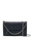 Stella Mccartney Falabella Wallet On Chain In Black