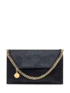 Stella Mccartney Falabella Wallet On Chain In Gray