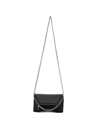 Stella Mccartney Falabella Wallet On Chain In Black