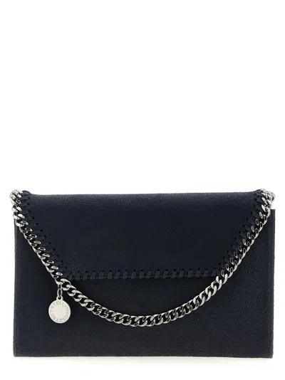 Stella Mccartney Falabella Wallet On Chain In Blue