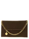 Stella Mccartney Falabella Wallet On Chain In Brown