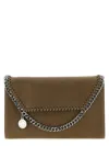 Stella Mccartney Falabella Wallet On Chain In Neutral