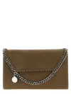Stella Mccartney Falabella Wallet On Chain In Green
