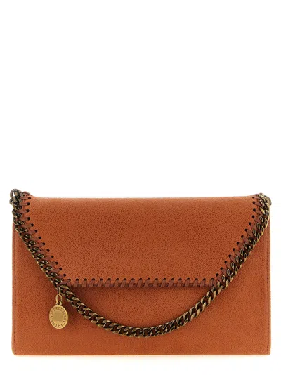 Stella Mccartney 'falabella' Wallet On Chain In Brown