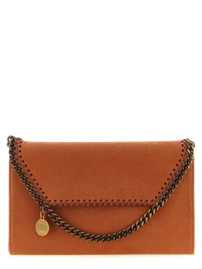 Stella Mccartney 'falabella' Wallet On Chain In Brown