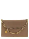 Stella Mccartney Falabella Wallet On Chain In Brown
