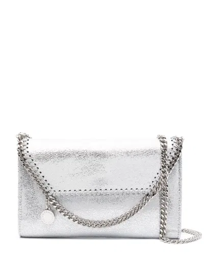 Stella Mccartney Falabella Wallet On Chain In White