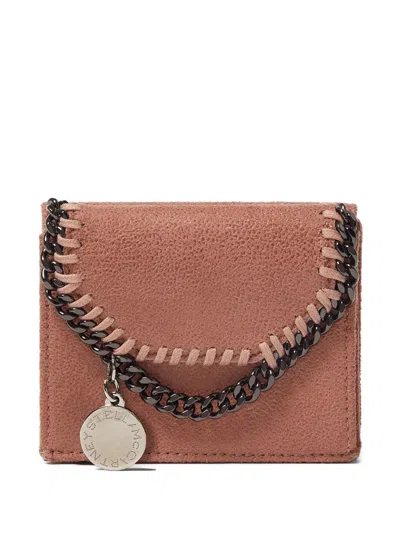Stella Mccartney Falabella Wallet In Pink
