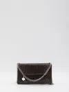 Stella Mccartney Falabella Wallet With Chain In Black