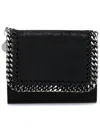 Stella Mccartney Falabella Wallet With Flap In Black