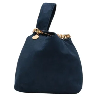 Pre-owned Stella Mccartney Falabella Wristlet Bag � Navy In Blue