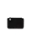 Stella Mccartney Falabella Card Holder In Black