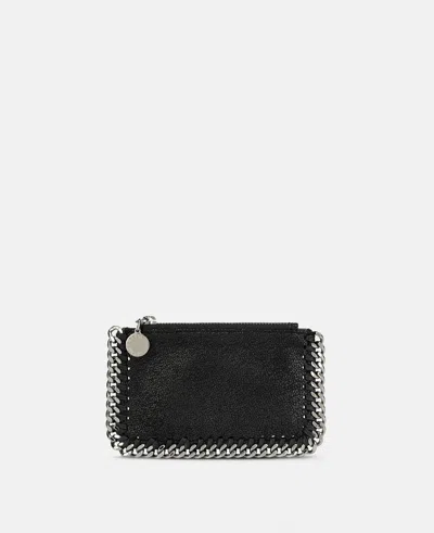STELLA MCCARTNEY FALABELLA ZIP CARDHOLDER