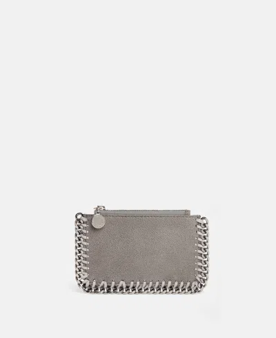 STELLA MCCARTNEY FALABELLA ZIP CARDHOLDER