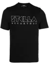 Stella Mccartney Fantasia Logo-print T-shirt In Black