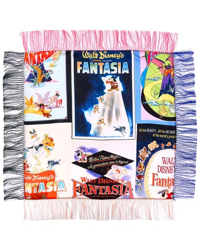Stella Mccartney Fantasia Silk Scarf In Multi