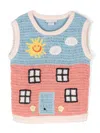 Stella Mccartney Farmyard Jumper In Rosa