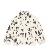 STELLA MCCARTNEY STELLA MCCARTNEY KIDS FAUX COWHIDE FLEECE JACKET (3-14+ YEARS)