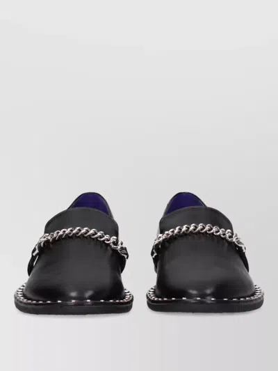 Stella Mccartney Faux Leather Brogues In Black
