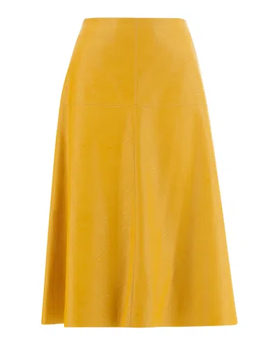 Stella Mccartney Faux Leather Midi Skirt