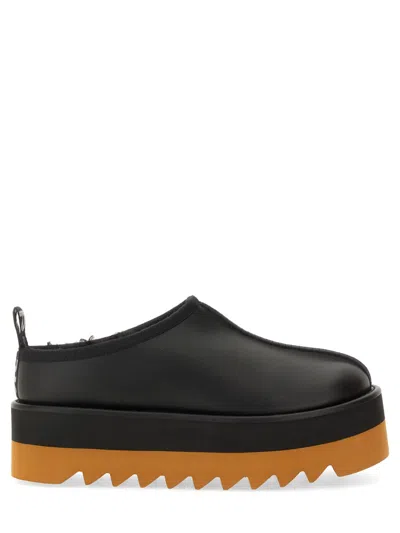 Stella Mccartney Faux Leather Mules In Black