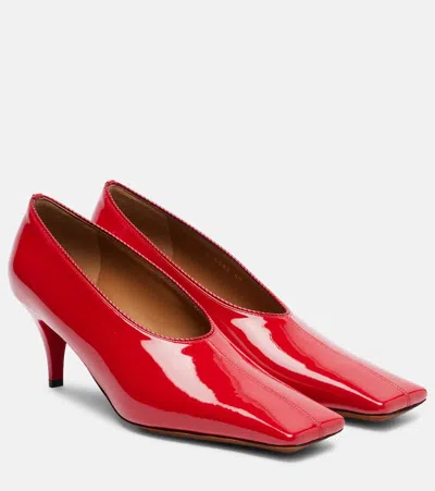 STELLA MCCARTNEY FAUX LEATHER PUMPS