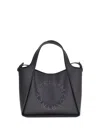 Stella Mccartney Faux Leather Tote Bag In Black