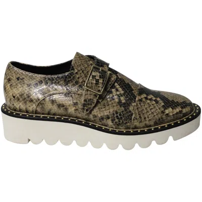 Stella Mccartney Faux Snakeskin Odette Oxfords In Multicolor Leather