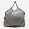 Stella Mccartney 3 Chain Falabella Tote Bag In Gray