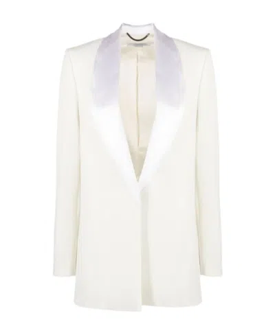STELLA MCCARTNEY FINELY CUT TWILL DRESS JACKET