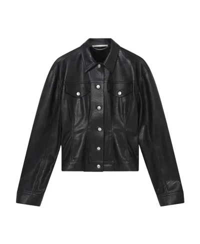 Stella Mccartney Fitted Button-up Jacket In Black