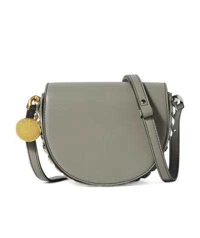 Stella Mccartney Flap Small Shoulder Bag In Brown