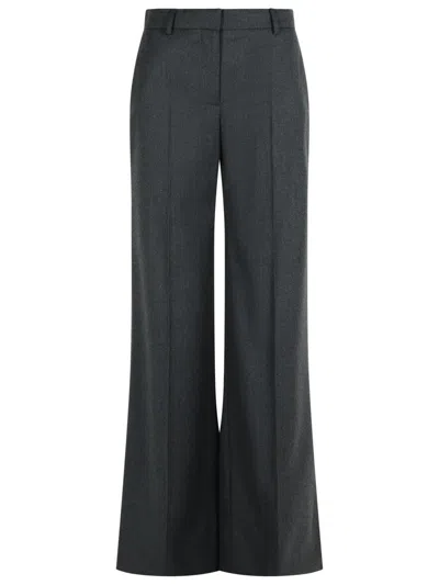 Stella Mccartney 'flare' Grey Wool Pants Ash