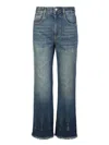 Stella Mccartney Flared Crop Denim Jeans