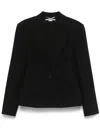 Stella Mccartney Sculpted Blazer In Black  