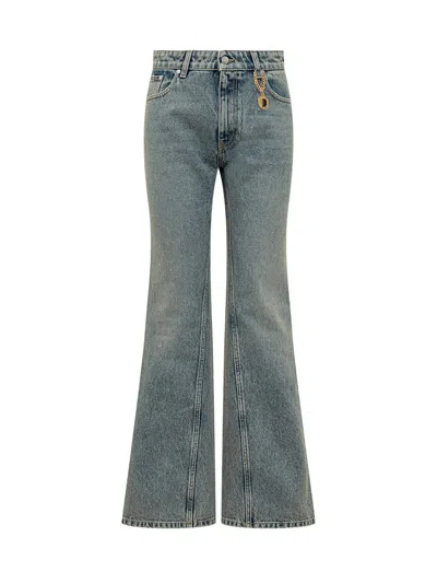 Stella Mccartney Flared Jeans In Blue