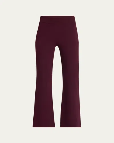 Stella Mccartney Flared Knit Trousers