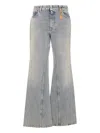 Stella Mccartney Stella Mc Cartney Flared Leg Denim Jeans In Blue