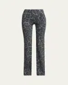Stella Mccartney Flared Leopard Print Pants