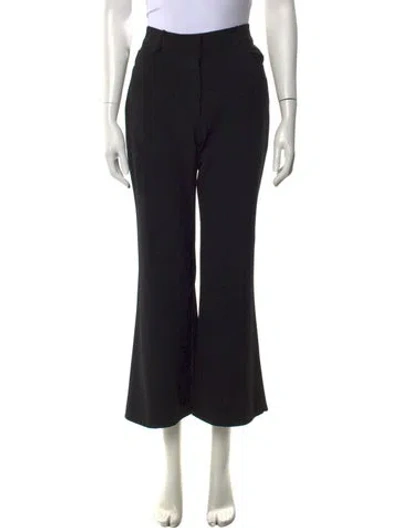 Pre-owned Stella Mccartney Flared Pants In Black